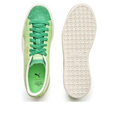 PUMA x Balansa Clide Suede 'Archive Green' 396325-01