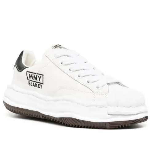 Maison MIHARA YASUHIRO Blakey OG Sole Embossed Leather Low 'White' A11FW717-WHITE
