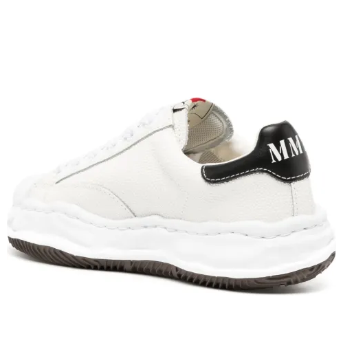 Maison MIHARA YASUHIRO Blakey OG Sole Embossed Leather Low 'White' A11FW717-WHITE
