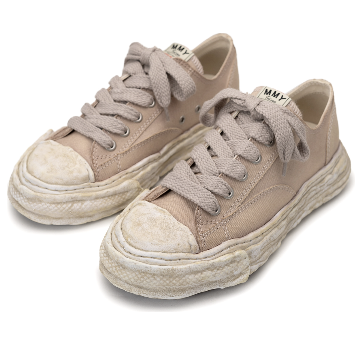 Maison MIHARA YASUHIRO Peterson23 OG Sole Over Dyed Canvas Low 'Brown' A12FW706-BROWN