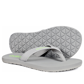 adidas Eezay Flip-Flops Asia Sizing 'Grey Green Spark' IF0813