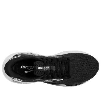 (WMNS) Brooks Glycerin GTS 21 'Black White' 1204091B090