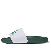 adidas adilette Asia Sizing 'White Green' JI4758