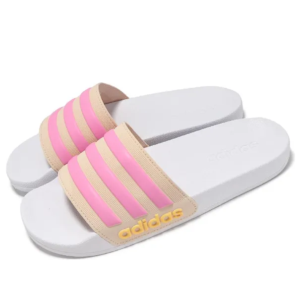 (PS) adidas Adilette Shower Asia Sizing 'White Pink' IE2608