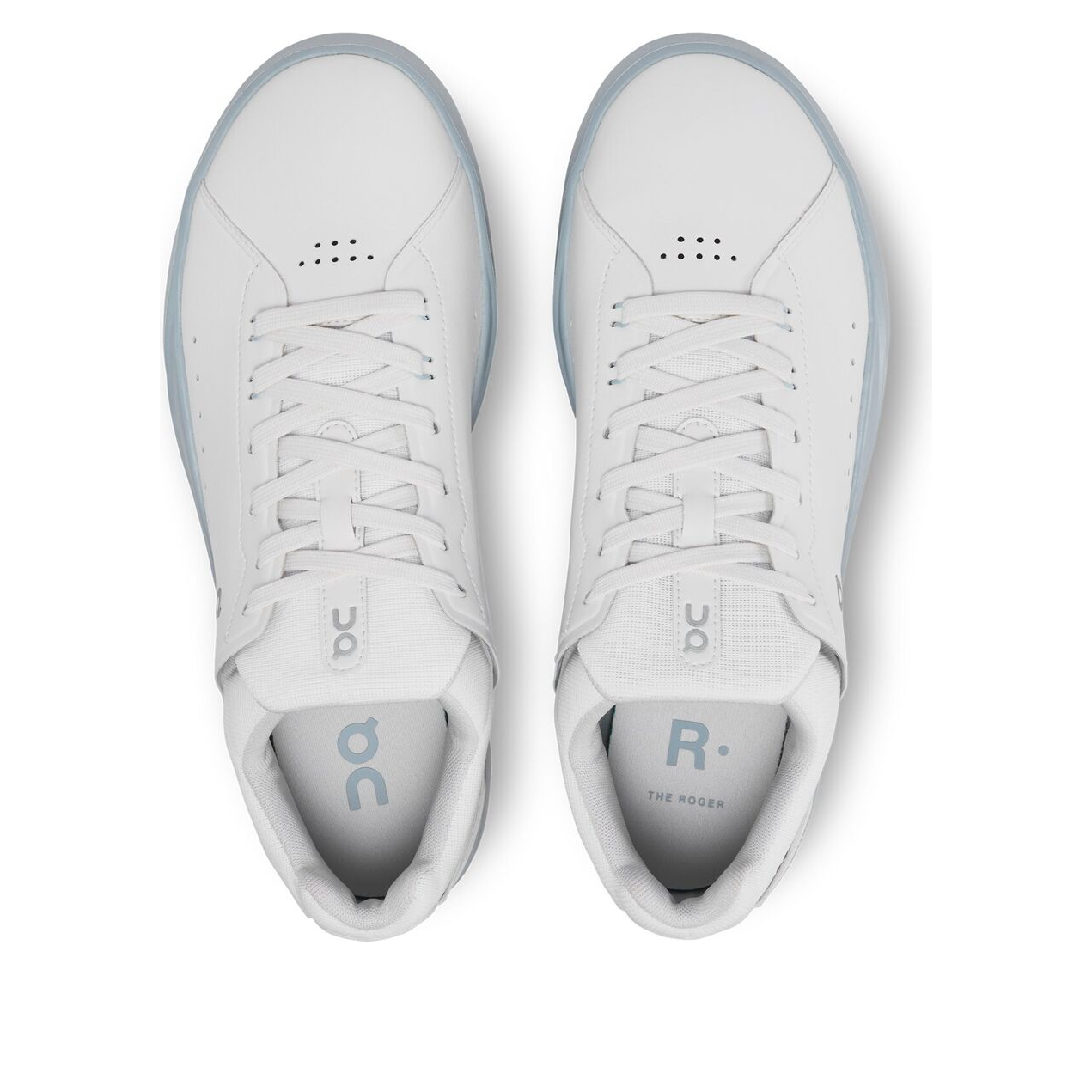 On Running THE ROGER Advantage 'White Chambray' 48.98512