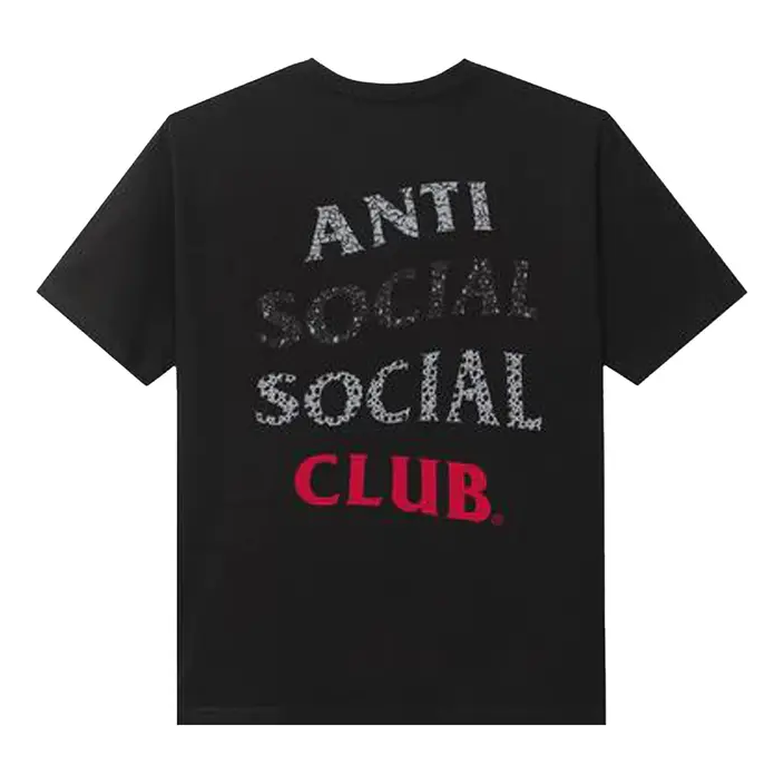 ANTI SOCIAL SOCIAL CLUB 99 Retro IV T-Shirt 'Black' 1020-10000010399RT-BLAC