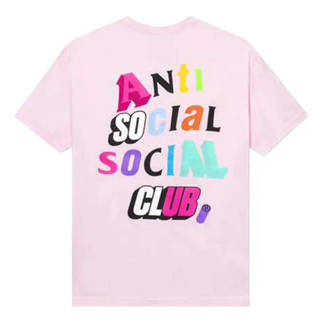 ANTI SOCIAL SOCIAL CLUB The Real Me T-Shirt 'Pink' 1020-100000103TRMT-PINK