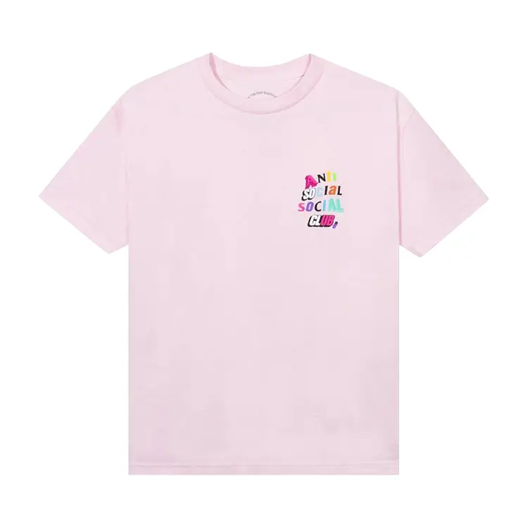 ANTI SOCIAL SOCIAL CLUB The Real Me T-Shirt 'Pink' 1020-100000103TRMT-PINK
