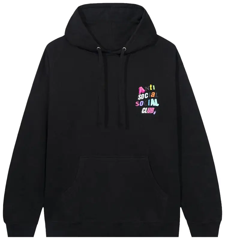 ANTI SOCIAL SOCIAL CLUB The Real Me Hoodie 'Black' 1020-100000106TRMH-BLAC