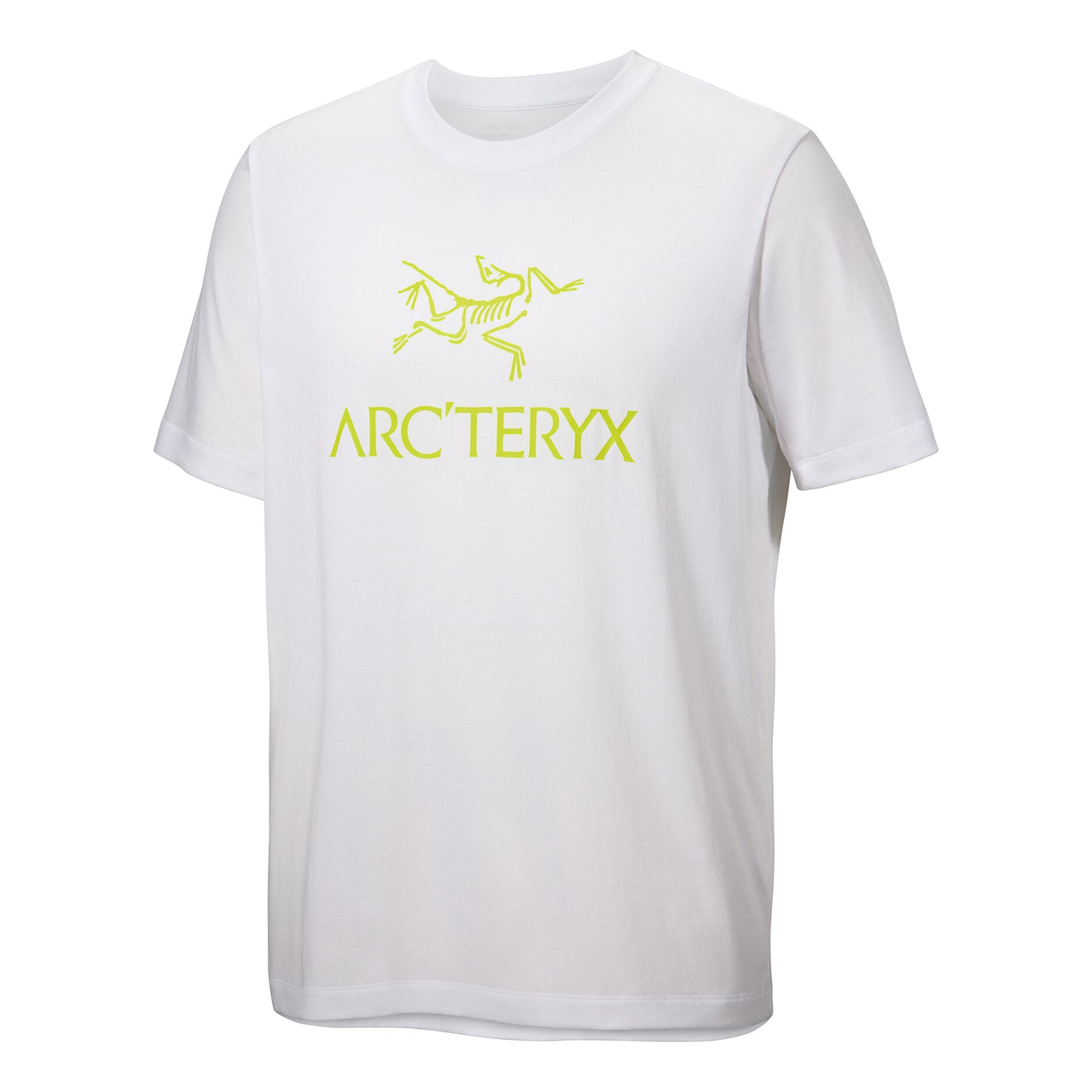 Arc'Teryx Arc'Word Logo T-Shirt 'White Green' X000007991-WHITE
