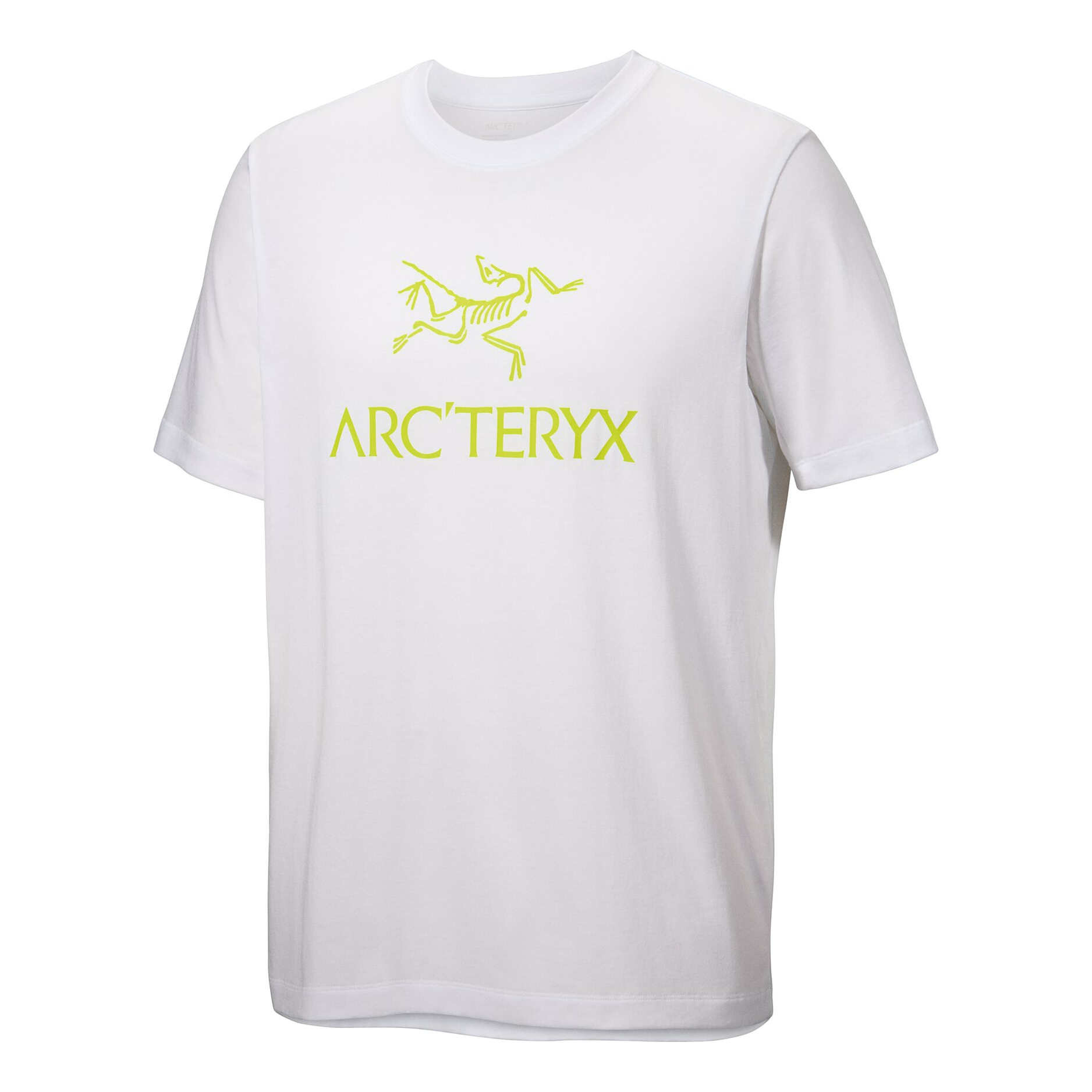 Arc'Teryx Arc'Word Logo T-Shirt 'White Green' X000007991-WHITE