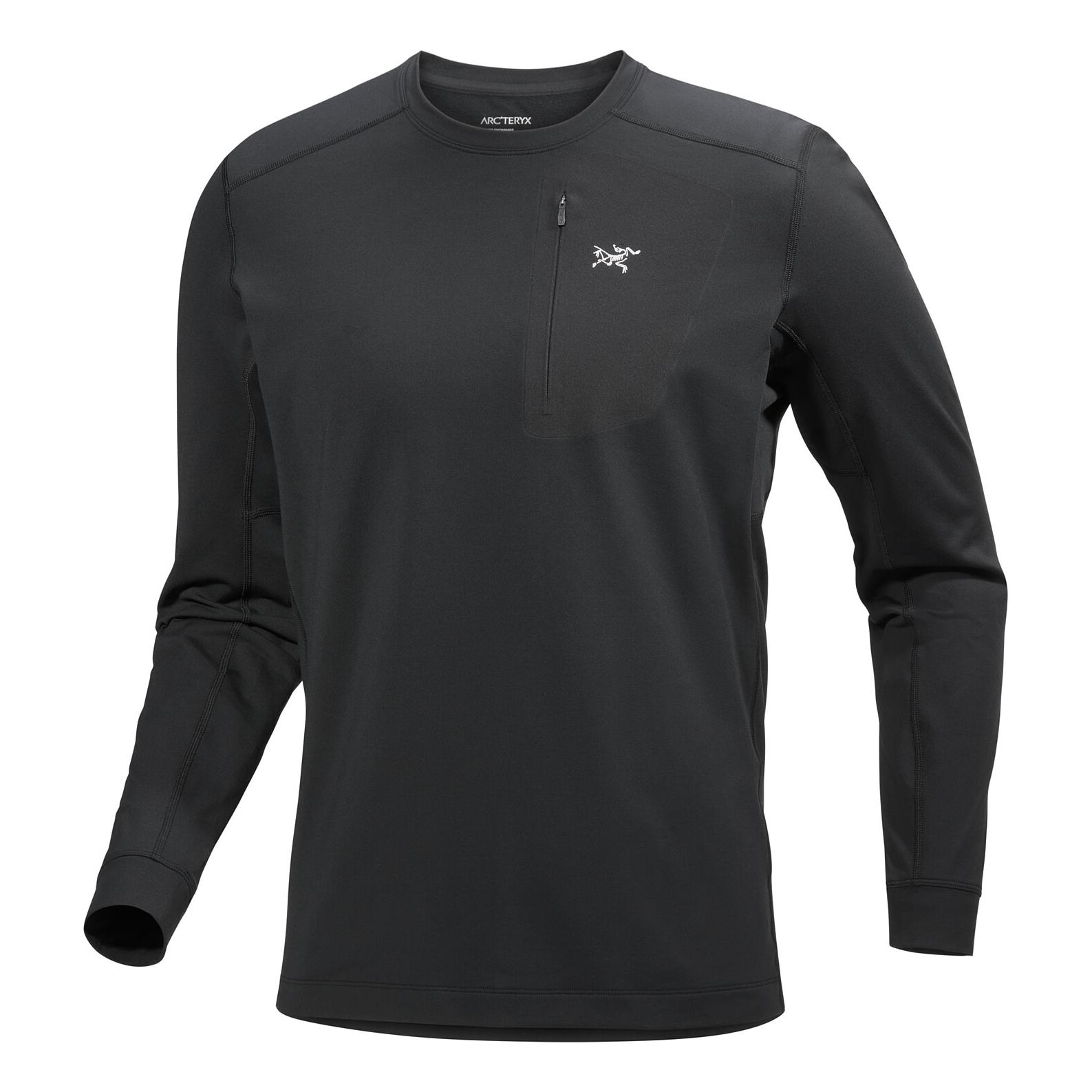 Arc'Teryx Rho LT Crew Neck T-Shirt 'Black' X000009417-BLACK