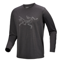 Arc'Teryx Cormac Logo Long Sleeves T-Shirt 'Black' X000008452-BLACK