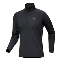 Arc'Teryx Rho LT Zip Neck Top 'Black' X000009425-BLACK
