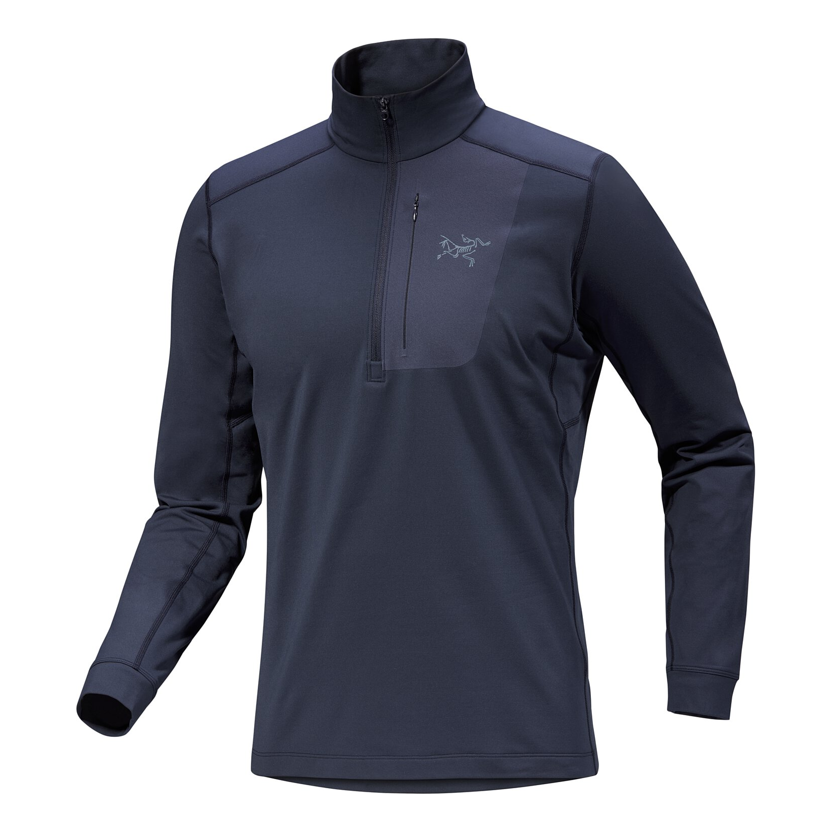 Arc'Teryx Rho LT Zip Neck Top 'Blue' X000009425-BLUE