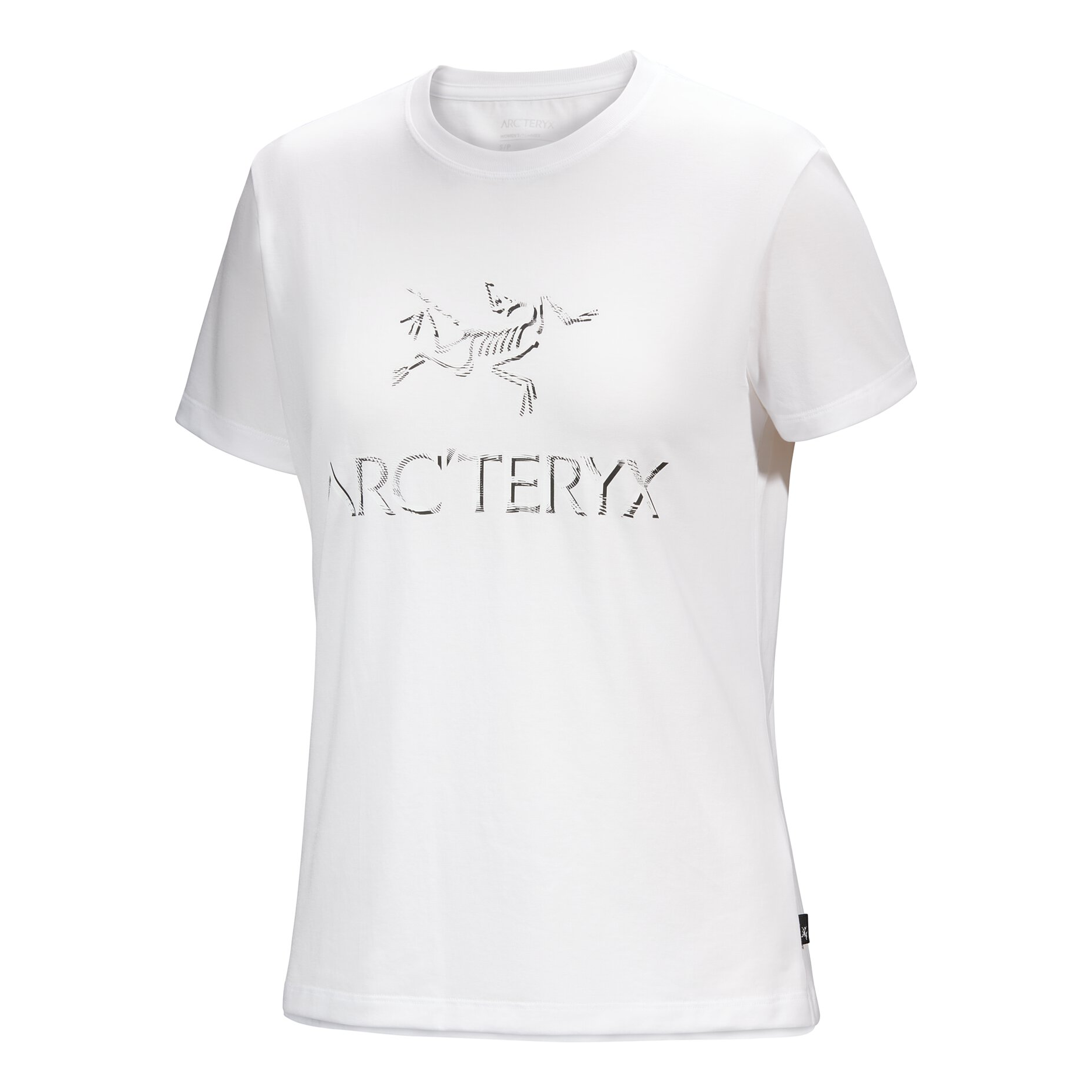 (WMNS) Arc'Teryx Arc'Word Cotton T-Shirt 'White' X000008135-WHITE