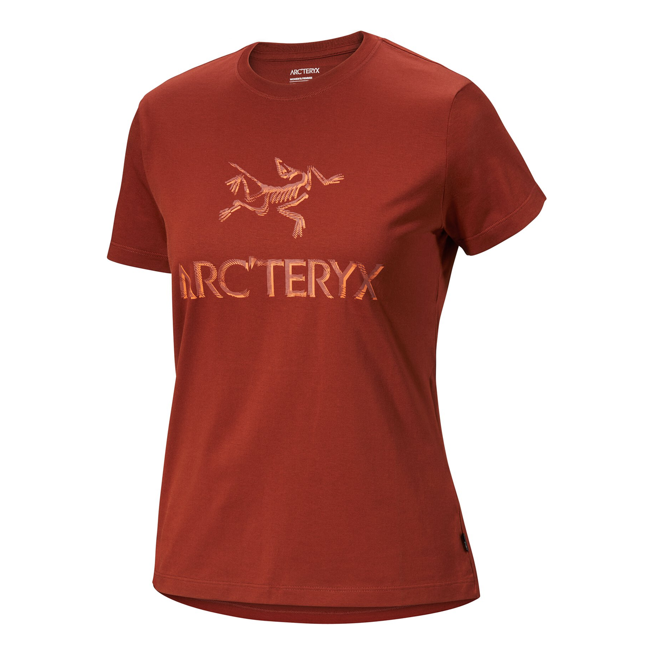 (WMNS) Arc'Teryx Arc'Word Cotton T-Shirt 'Red' X000008135-RED