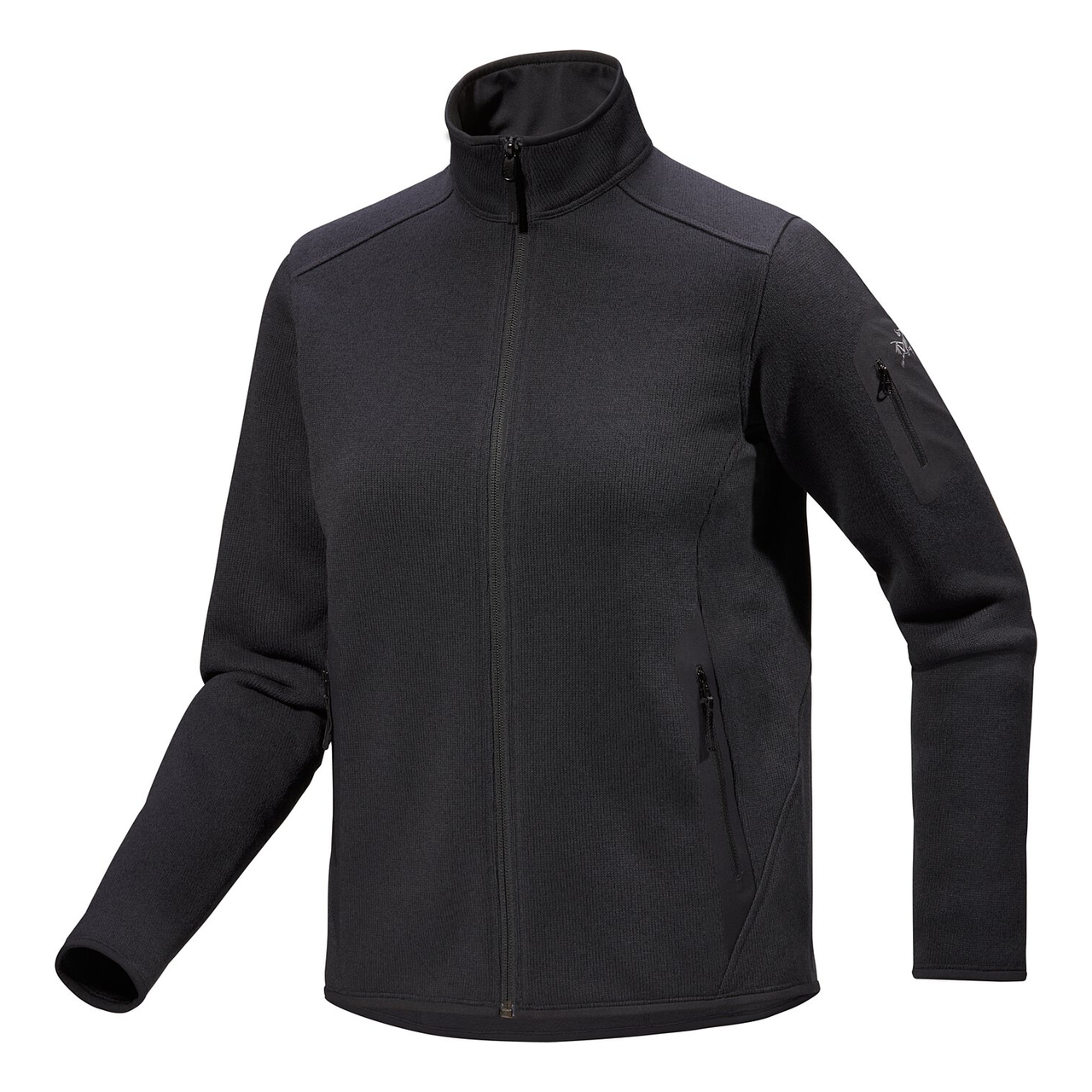 (WMNS) Arc'Teryx Covert Cardigan Jacket 'All Black' X000005715-ALLBLACK