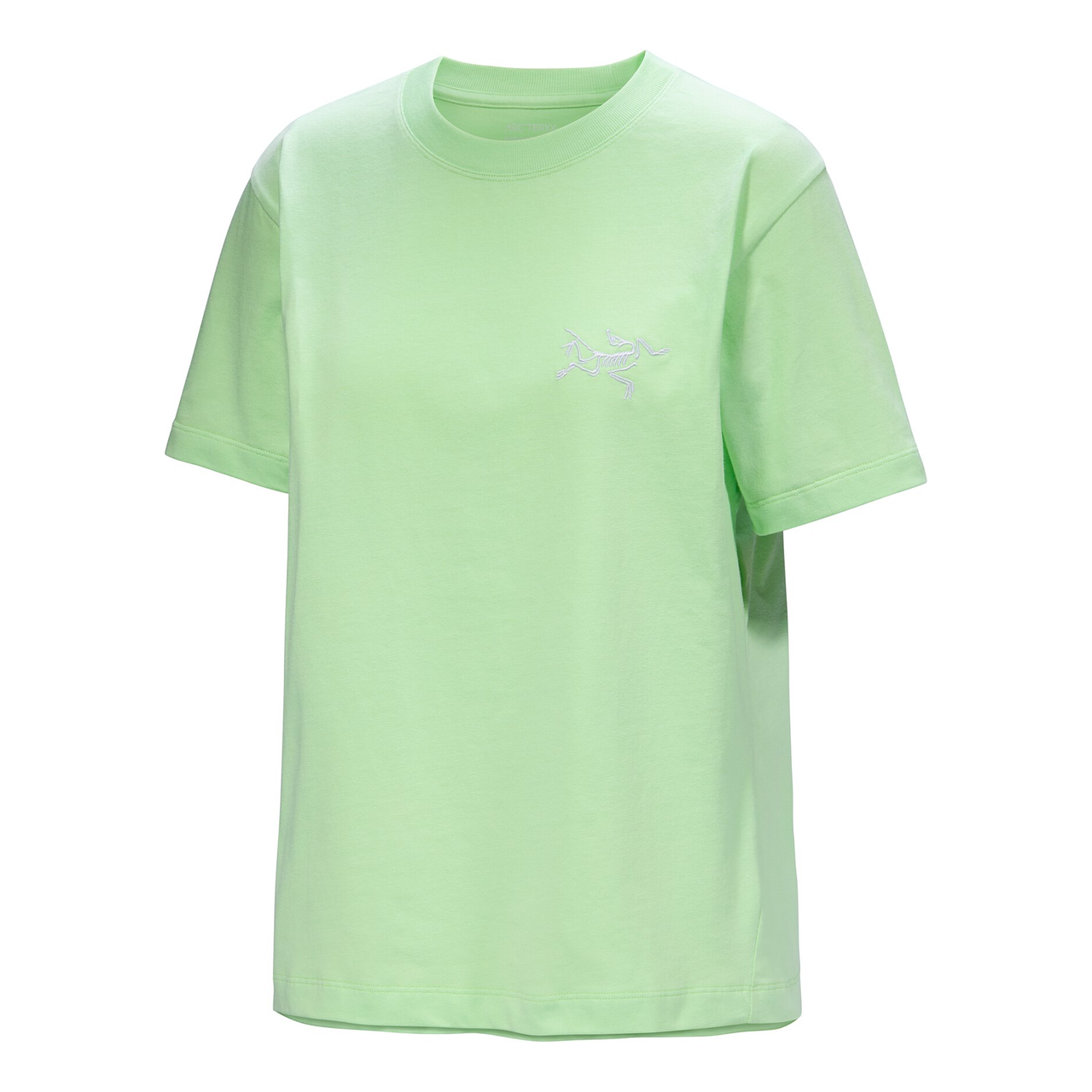 (WMNS) Arc'Teryx Kragg Cotton Little Bird Crew Neck T-Shirt 'Green' X000008468-GREEN