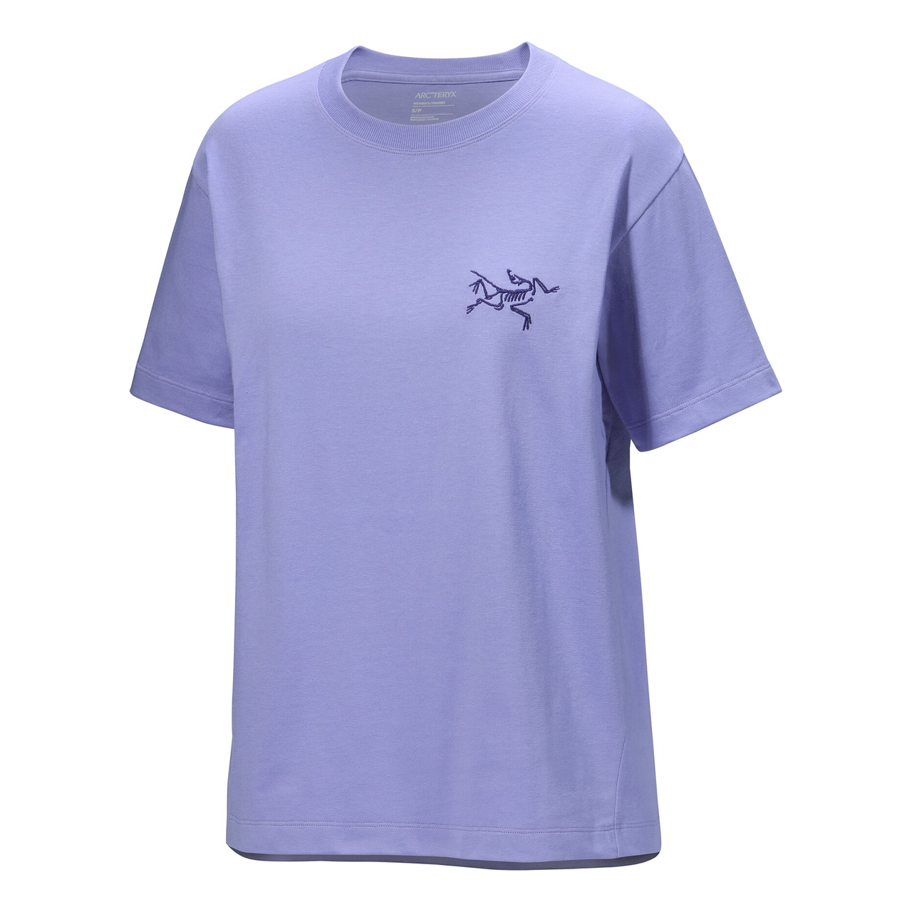 (WMNS) Arc'Teryx Kragg Cotton Little Bird Crew Neck T-Shirt 'Purple' X000008468-PURPLE