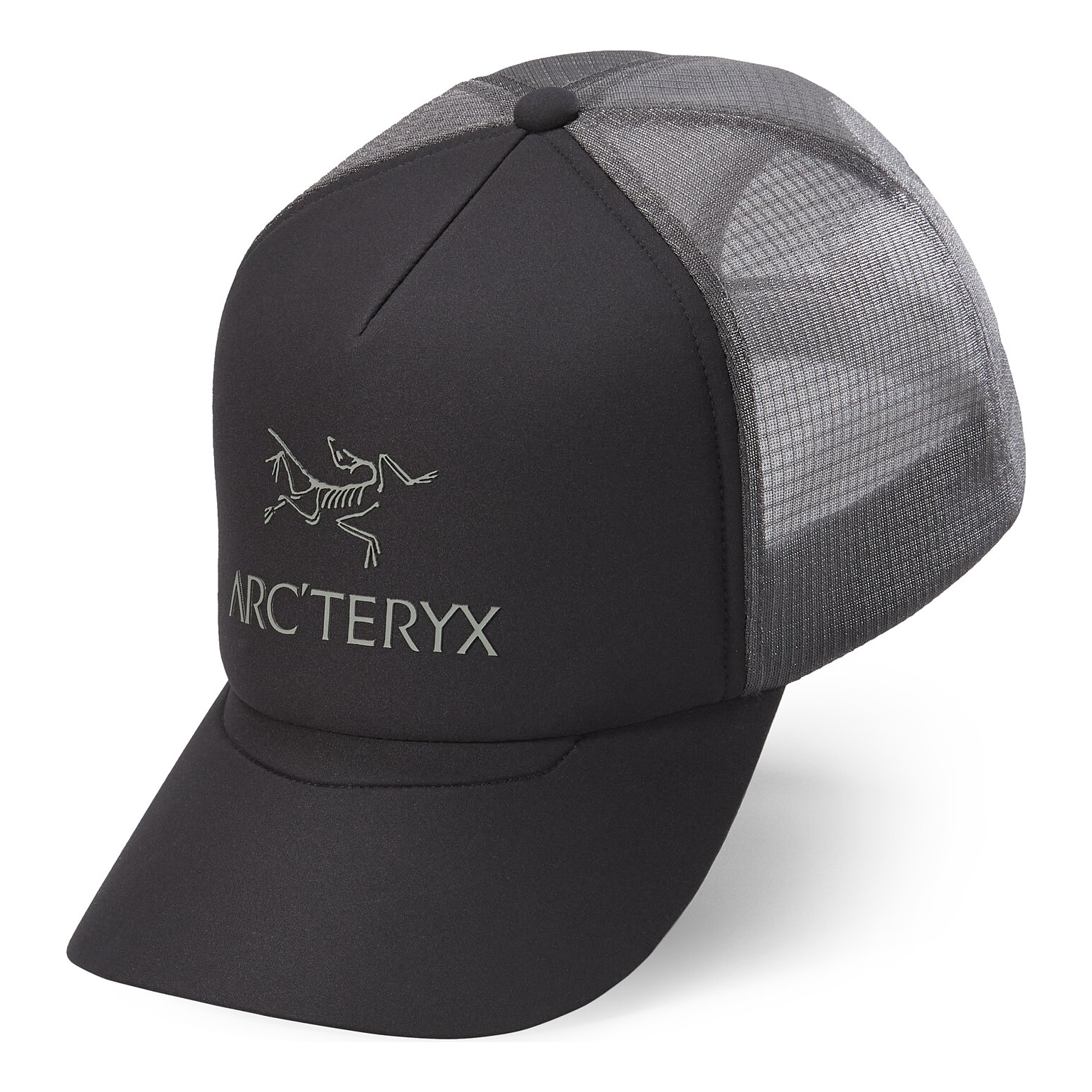 Arc'Teryx Bird Word Trucker Curved Hat 'Black' X000007763-BLACK