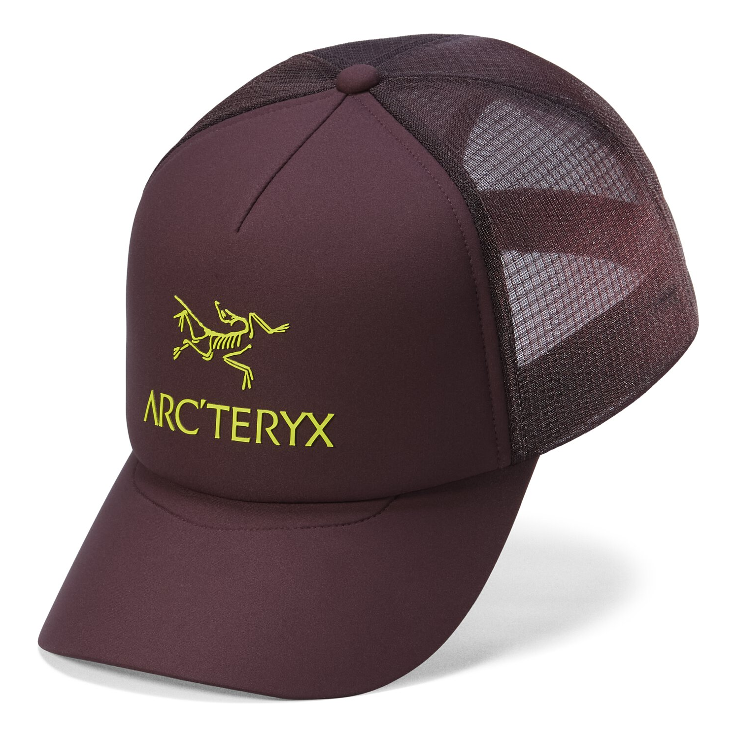 Arc'Teryx Bird Word Trucker Curved Hat 'Purple' X000007763-PURPLE