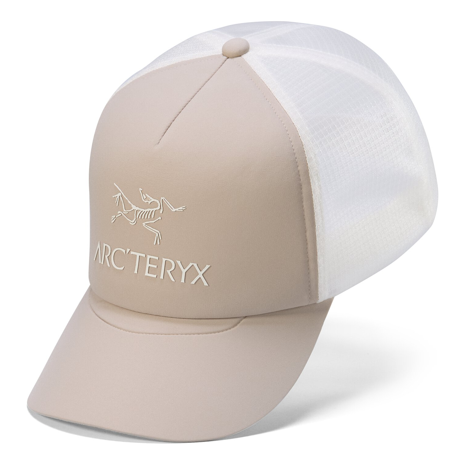 Arc'Teryx Bird Word Trucker Curved Hat 'Natural White' X000007763-NATURAL