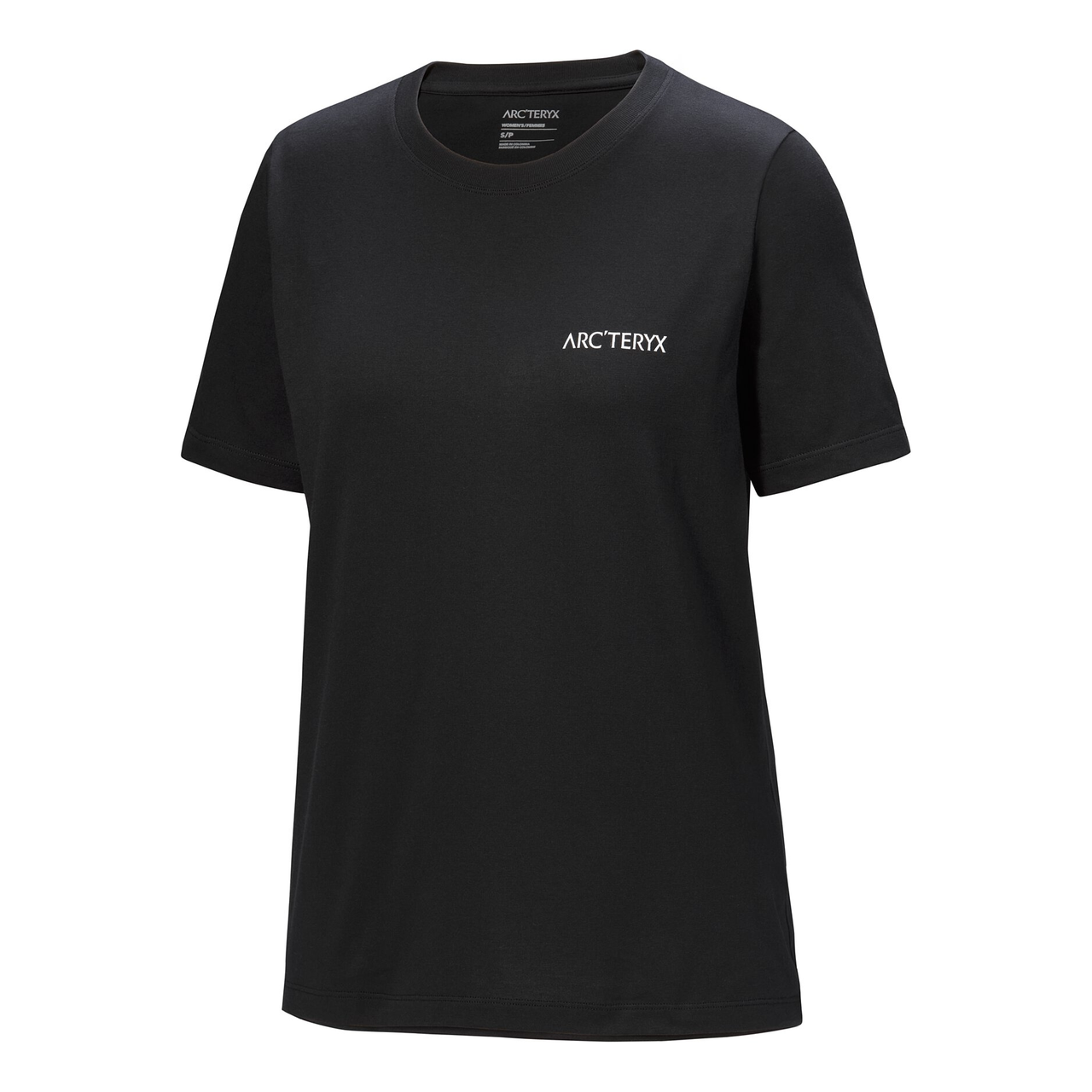 (WMNS) Arc'Teryx Kragg SL Cotton Blurred Bird Crew T-Shirt 'Black' X000009500-BLACK