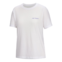 (WMNS) Arc'Teryx Kragg SL Cotton Blurred Bird Crew T-Shirt 'White' X000009500-WHITE