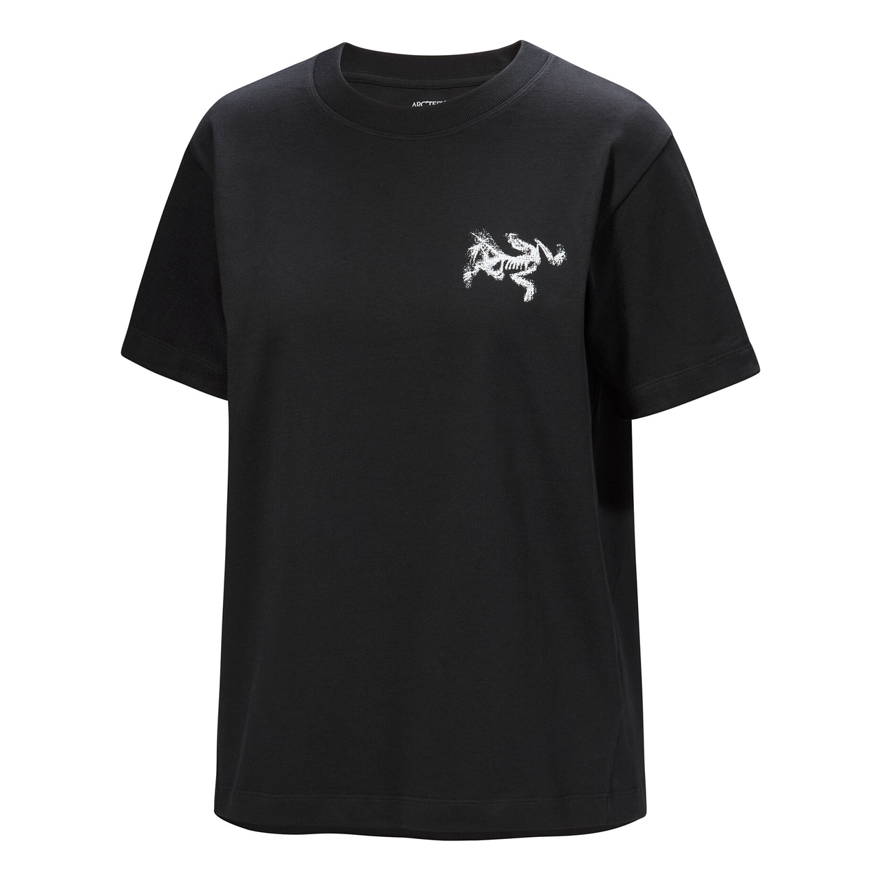 (WMNS) Arc'Teryx Kragg Cotton Bird Tile Crew T-Shirt SS 'Black' X000009499-BLACK