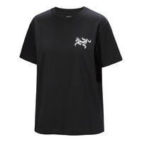 (WMNS) Arc'Teryx Kragg Cotton Bird Tile Crew T-Shirt SS 'Black' X000009499-BLACK