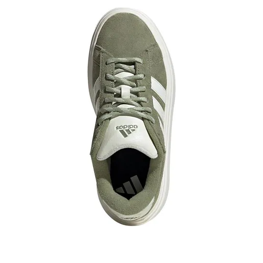 (WMNS) adidas Grand Court Platform 'Tent Green Off White' IH2431