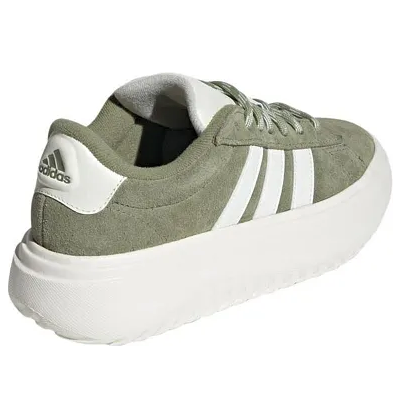 (WMNS) adidas Grand Court Platform 'Tent Green Off White' IH2431