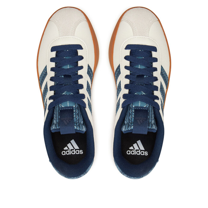 (WMNS) adidas Vl Court 3.0 'Off White Night Indigo Gum' IH4809
