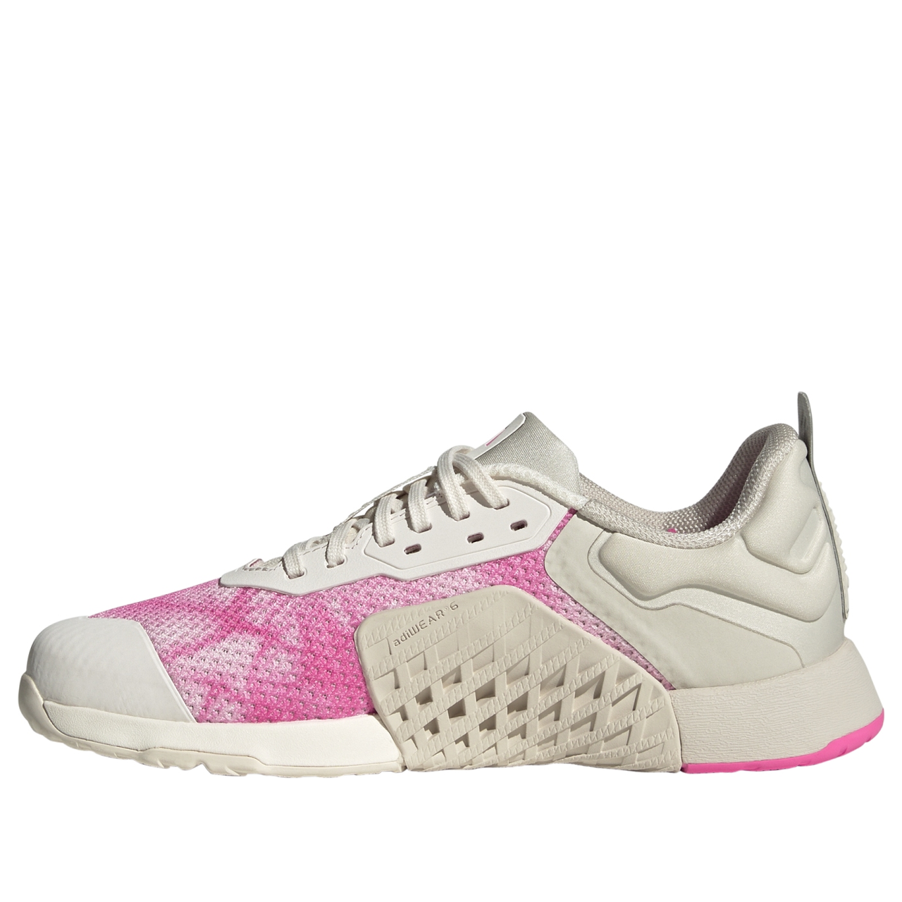 (WMNS) adidas Dropset 3 'Chalk White Chalk White Lucid Pink' IH5245