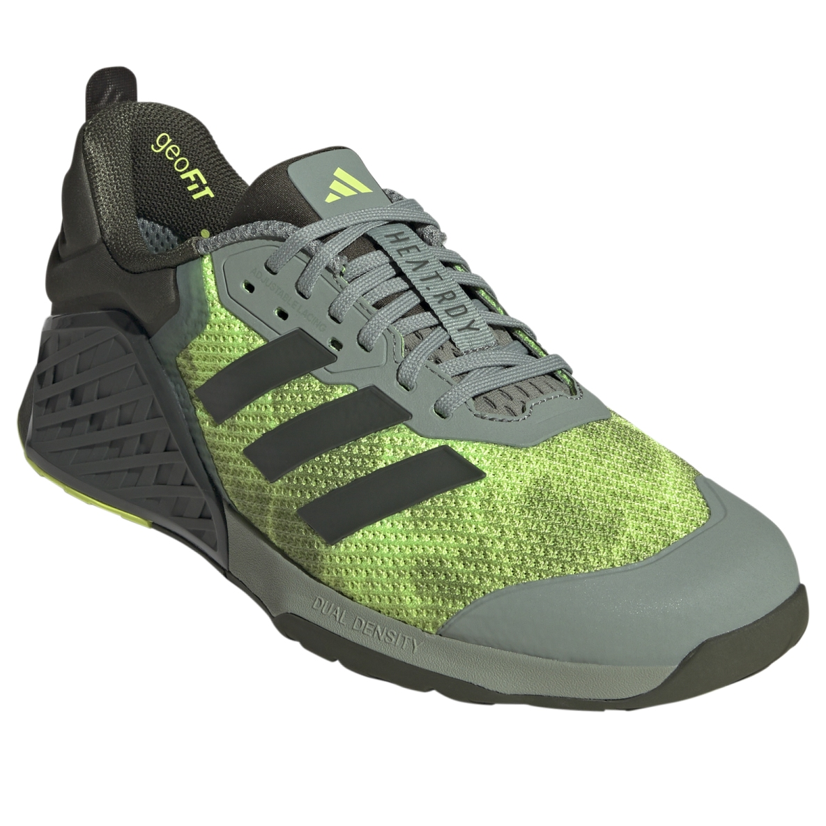 adidas Dropset 3 Strength 'Silver Green Night Cargo Lucid Lemon' IH5247