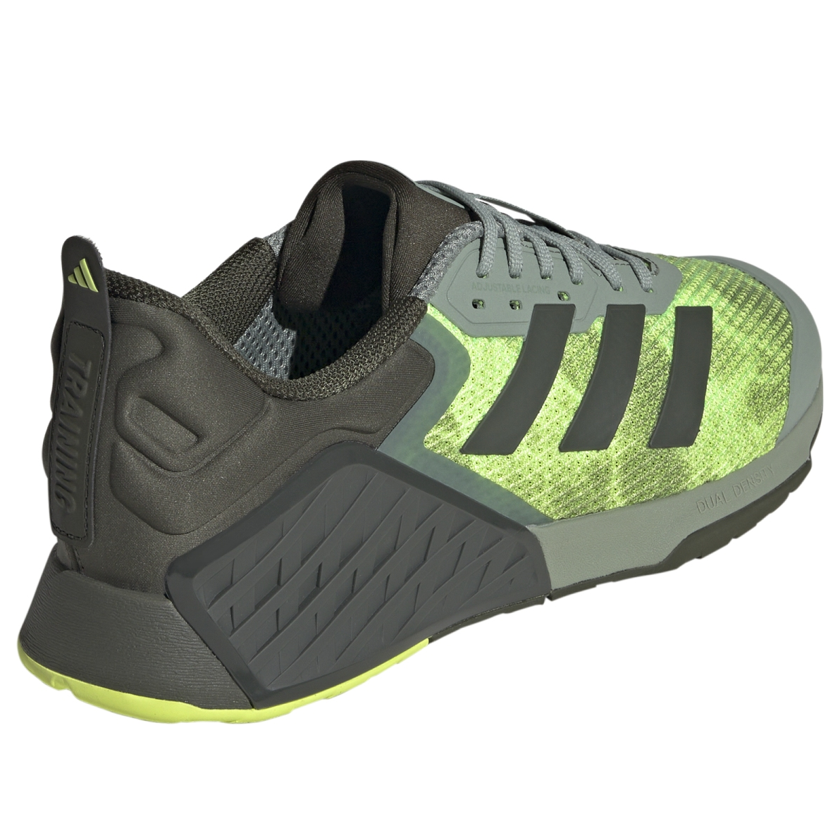 adidas Dropset 3 Strength 'Silver Green Night Cargo Lucid Lemon' IH5247
