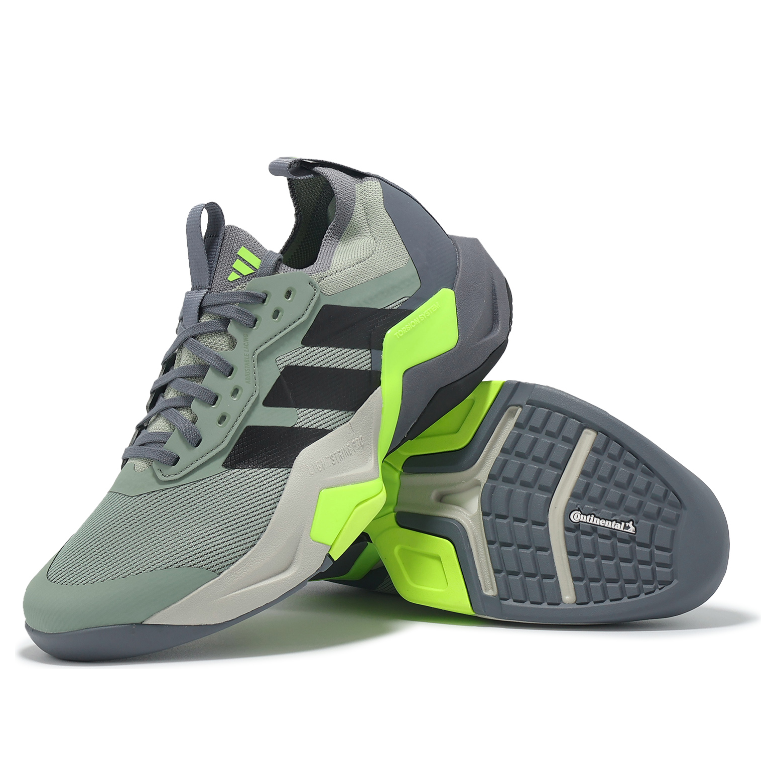 adidas Rapidmove ADV 2 HIIT 'Silver Green Core Black Lucid Lemon' JH6167