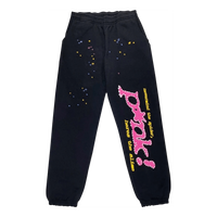 Sp5der P*nk Sweatpants 'Black' 2406-1FW210204PS-BLAC