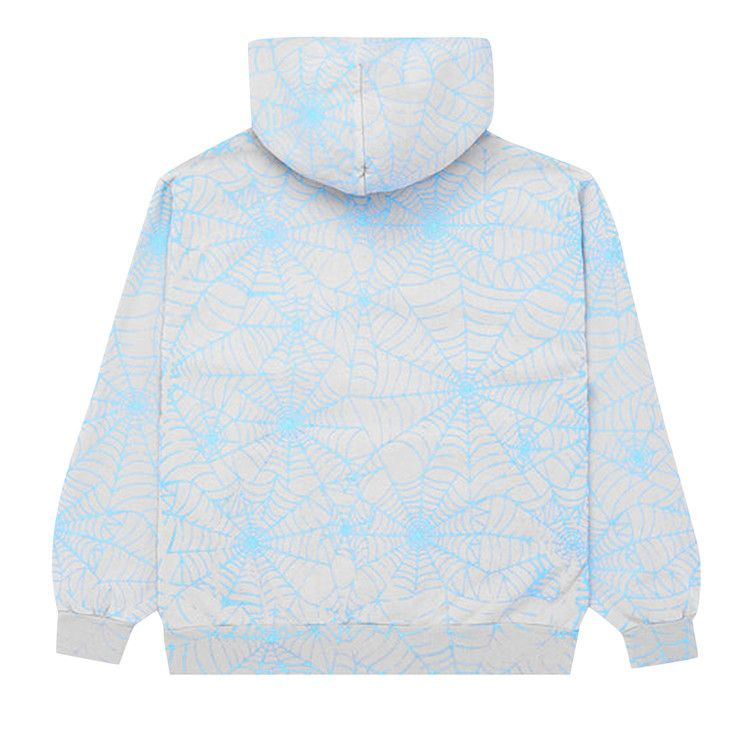 Sp5der AOP Web Hoodie 'Heather Grey' SP5-AOGRB-HD