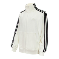 (WMNS) adidas 3-Stripes FW24 Knit Jacket Asia Sizing 'White Black' JN0760