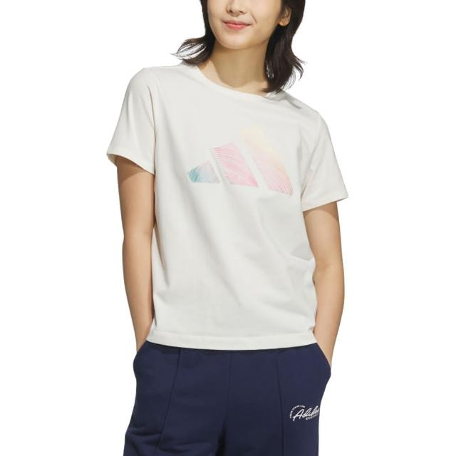 adidas Logo Short Sleeves T-Shirt Asia Sizing 'White' JL6284