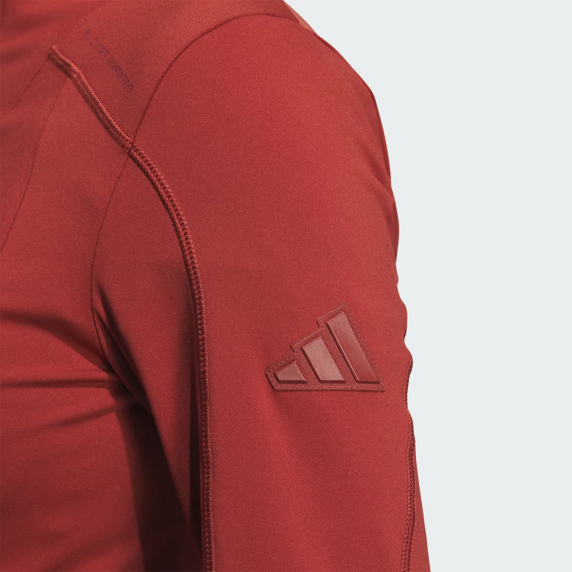 (WMNS) adidas Long Sleeves Zipper Top Asia Sizing 'Red' JM8867