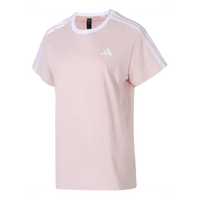 (WMNS) adidas Boyfriend T-Shirt Asia Sizing 'Pink White' JY7614