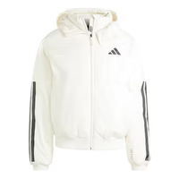 adidas Puff Down Jacket Asia Sizing 'White Black' JG3852