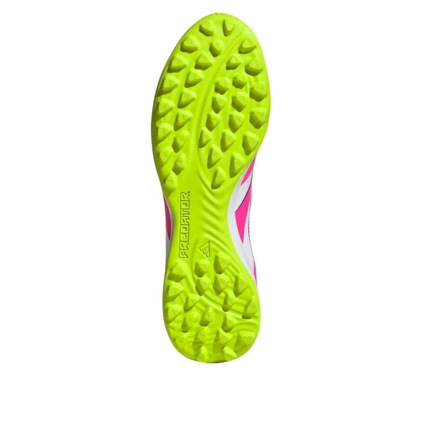 adidas Predator League Fold-Over Tongue Turf 'Lucid Pink Lucid Lemon' JS0385
