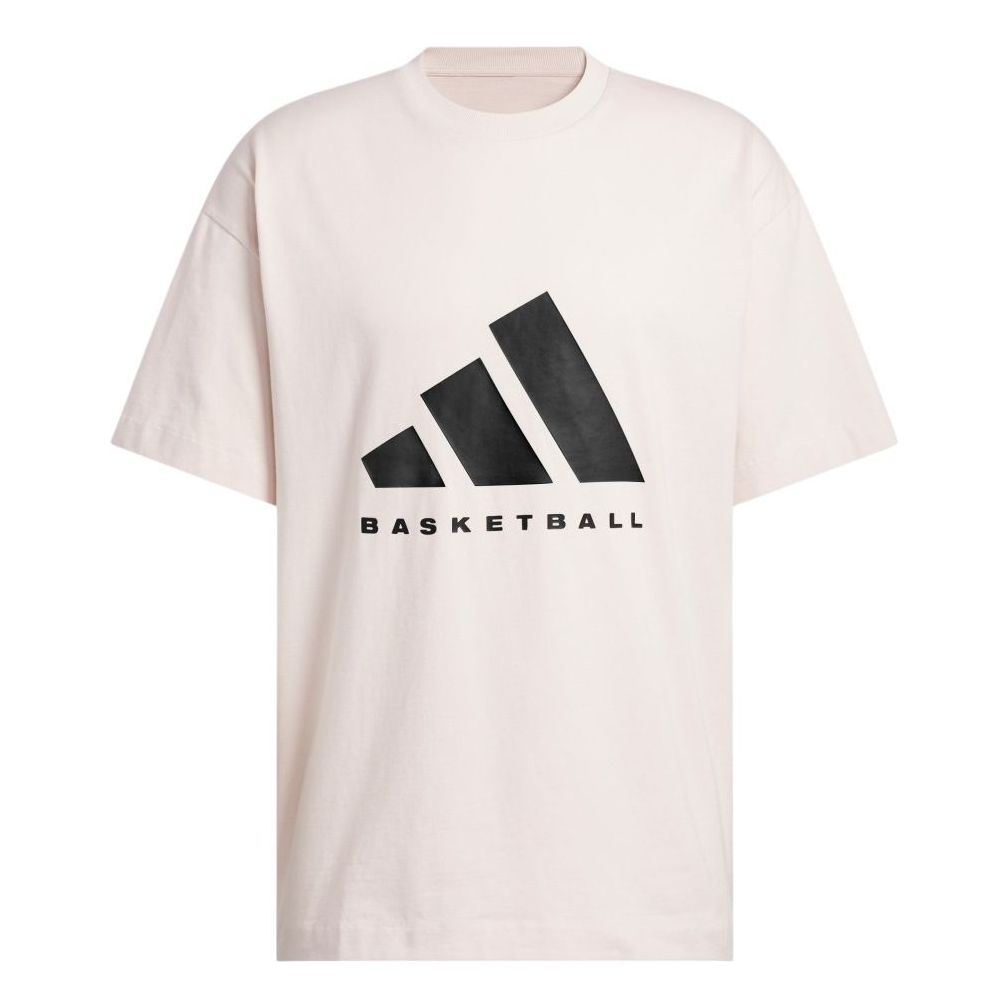 adidas Basketball T-Shirt Asia Sizing 'Pink' JD6129