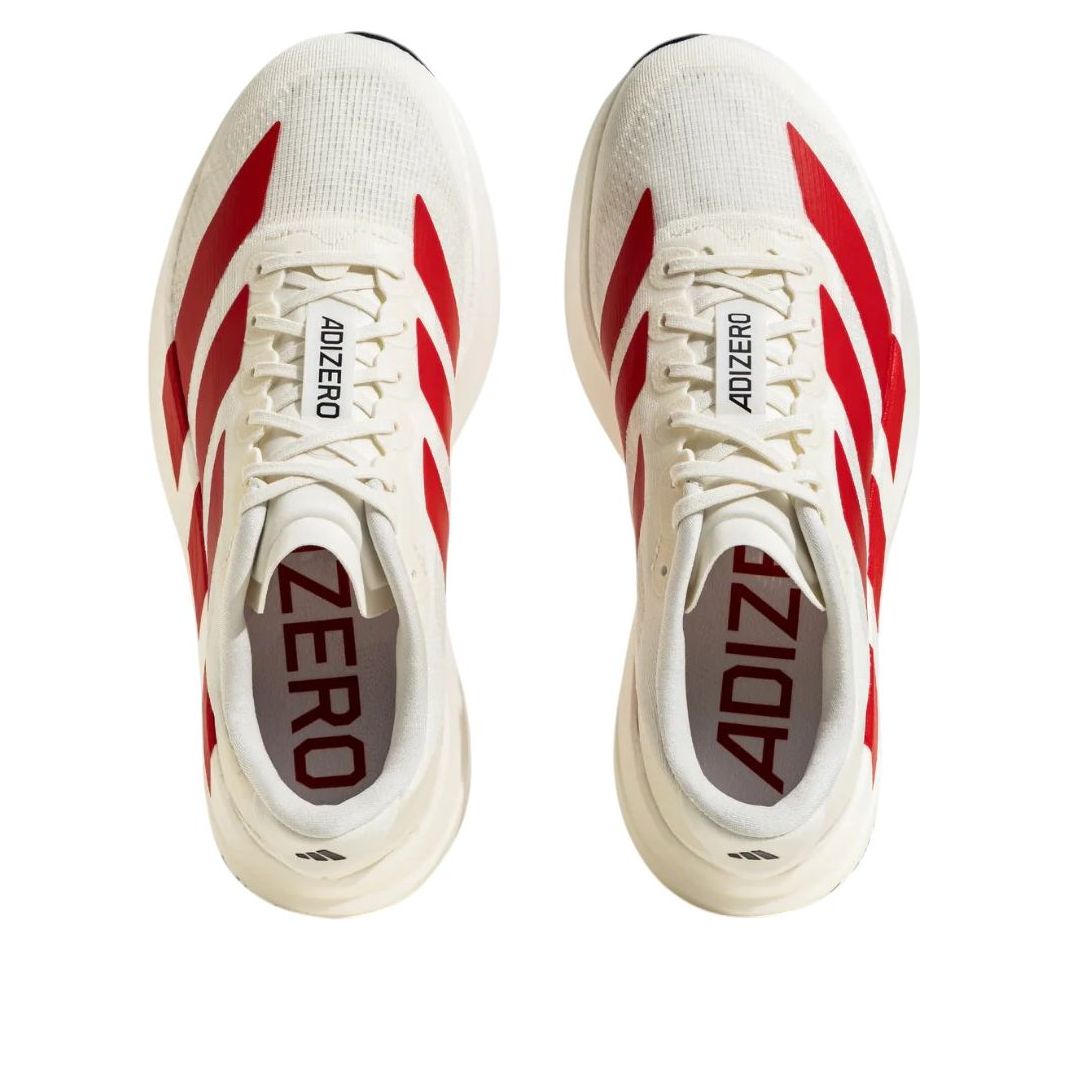 (WMNS) adidas Adizero EVO SL 'Off White Better Scarlet Core Black' JS1183
