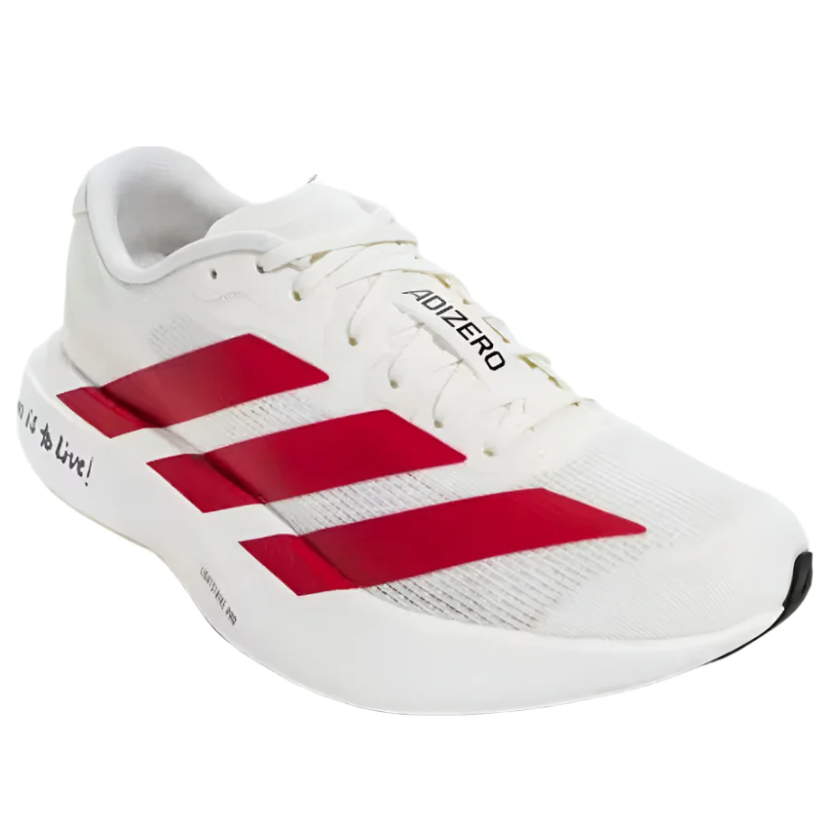 (WMNS) adidas Adizero EVO SL 'Off White Better Scarlet Core Black' JS1183