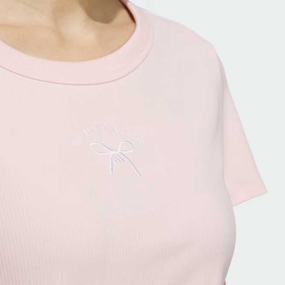 (WMNS) adidas Dance T-Shirt Asia Sizing 'Pink' JY7650